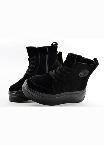 Зимние ботинки ITTS из натуральной замши