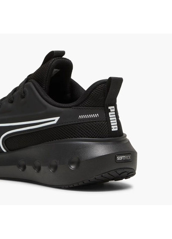 Чорні всесезонні кросівки унісекс softride carson running shoes black 310154-01 Puma