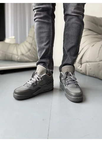 КРОССОВКИ ЖЕНСКИЕ NIKE 4 RETRO SE WET CEMENT НАЙК АИР РЕТРО No Brand комбинированные демисезоны (391065013)