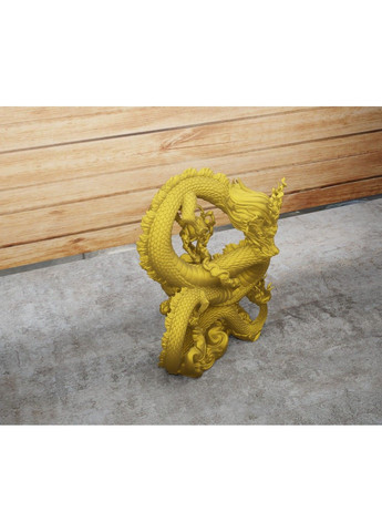 Статуэтка китайского дракона в классическом стиле. Белый. 10 см. ЗаСвіт (280940748)