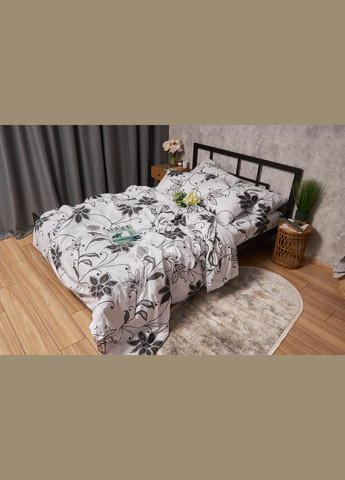 Комплект постельного белья Бязь Gold Люкс «» евро 200х220 наволочки 4х50х70 (MS-820005613) Moon&Star Gray Denim (302973808)