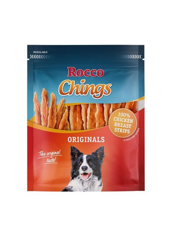 Ласощі Chings для собак з куркою та яловичиною 200 г ЦІНА ЗА 1 КГ 4062911006812 Rocco (268987526)