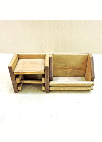 Держатель для туалетной бумаги из дерева Литиум мускат (ДТБ-001807) No Brand (328090787)