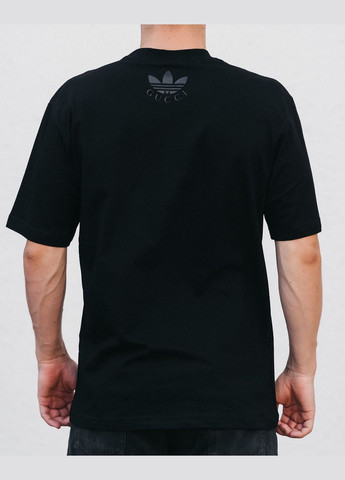 Черная футболка x gucci f0003 adidas -shi-2570