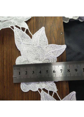 (1 метр) Мереживо макраме Sindtex 8.5 см колір - білий (43 м-HL1451-1) Plus-plus (352749930)
