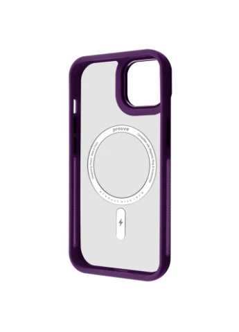 Чехол Clear Essence Case with Magnetic Ring iPhone 14 Deep Purple Proove (377993506)