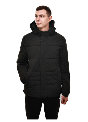 Черная зимняя куртка зимняя мужская No Brand