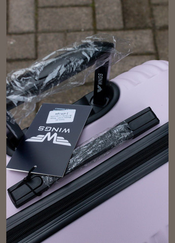 Валіза пластикова ручна поклажа XS, колір синій Wings 120 (324423731)