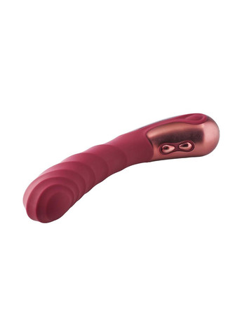 Вібратор для точки G рельєфний, Dream Toys Dinky Single Vibrator Jaimy D, бордовий Dreamtoys (299007273)