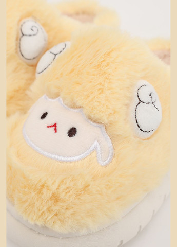 Желтые тапочки домашние для мальчика цвет желтый cb-00277773 Yuki