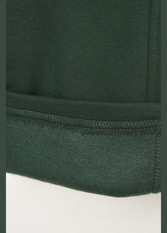 Штани дитячі для хлопчика темно-зеленого кольору на флісі Let's Shop (335007379)