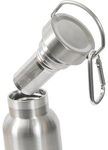Термобутылка 1 литр из Нержавеющей стали. Двойная Изоляция, Чайное Ситечко, BPA-free Wenco (372154159)