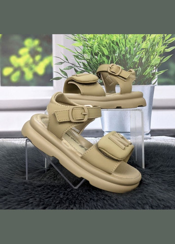 Коричневые босоножки детские для девочки Jong Golf