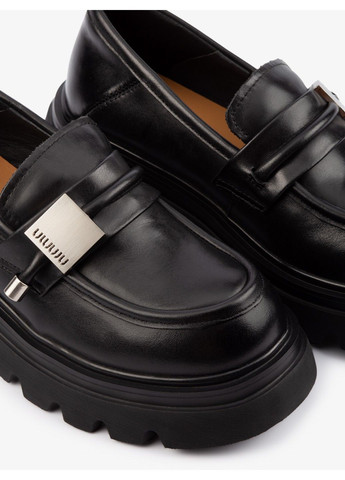 Buts Жіночі лофери 1100752 чорний з натуральна шкіра, — демісезон (302893935)