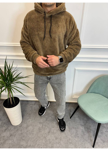 Мужской тёплый худи махровый в стиле оверсайз Nositi 1115-18 (364631148)