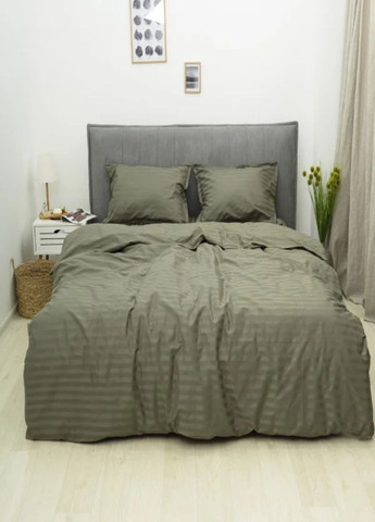 Постельное белье Вилюта сатин страйп евро. Постель Вилюта евро. Комплект постельного белья евро. Viluta Постільна білизна (346268524)