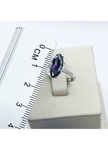 Кольцо серебряное с мистик топазом 17 2,67 г No Brand (370142497)