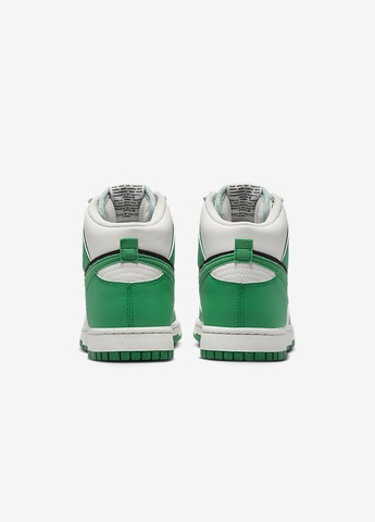 Зеленые всесезонные кроссовки dunk high se stadium green Nike