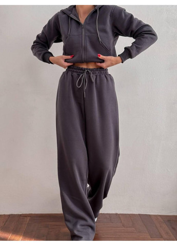 Жіночий костюм трьохнитка на тонкому флісі No Brand (366499902)