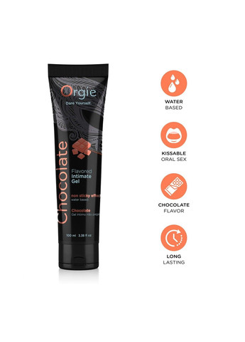 Оральная смазка Lube Tube Шоколад 100 мл Orgie (348517391)