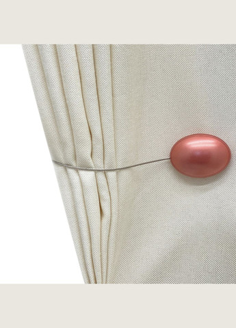 Магніт для штор овал 5.5х4 см антик світлий пара 2 шт MIS LT №12а (323147965)