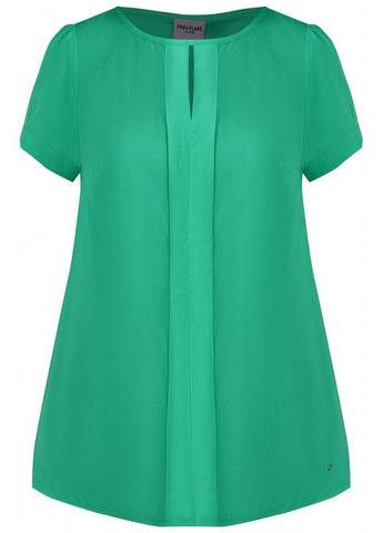 Зеленая летняя блузка s19-11099-500 Finn Flare