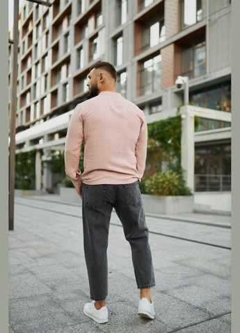 Розовая повседневный, вечерний, кэжуал рубашка Intruder