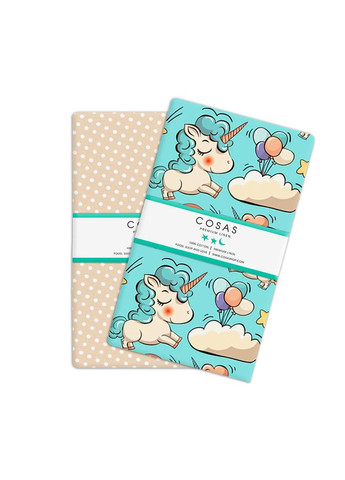 Набір наволочок на подушку 40х60 MINT UNICORN CS1 (4822052025093) Cosas (367914221)