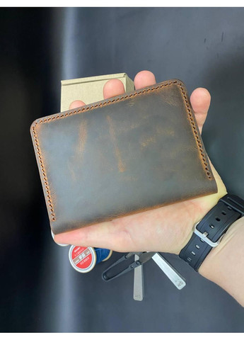 Портмоне для Документів із Натуральної Шкіри Обкладинка для Паспорта Докхолдер Набір + Брелок колір No Brand (356508859)