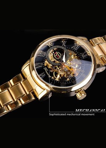 Чоловічий механічний годинник наручний Forsining Skeleton S838-2, Віннер скелетон Winner (362412067)