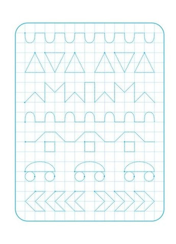 Школа. Тетрадь-тренажер. Приводим узоры Кенгуру (370056308)