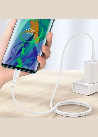 Кабель USB Type-C до USB Type-C / Провід шнур юсб тайп сі на юсб тайп сі для швидкої зарядки та передачі даних 1,2м USAMS (334296625)