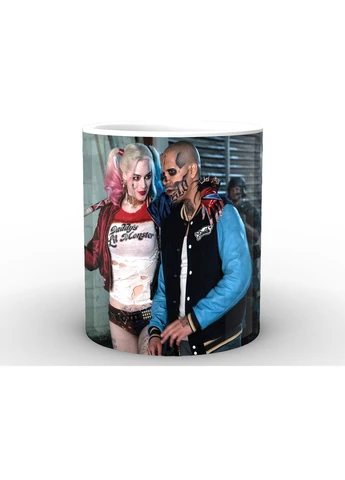 Кружка с принтом белый Отряд Самоубийц Suicide Squad Diablo SS.02.013 Кружка керамическая 0,33 GeekLand (378969040)