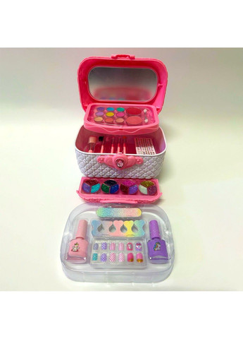 Набір дитячої косметики в косметичці на 3 рівні No Brand (322346197)