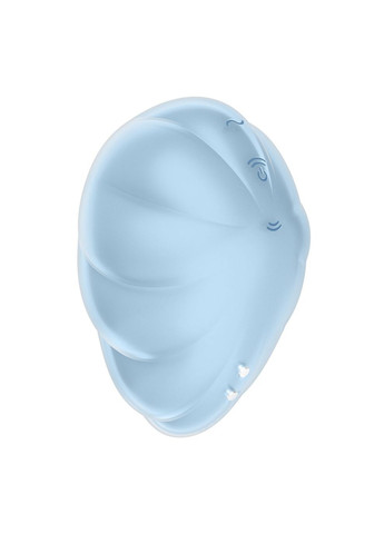 Вакуумный стимулятор с вибрацией Cloud Dancer Blue Satisfyer (369780424)
