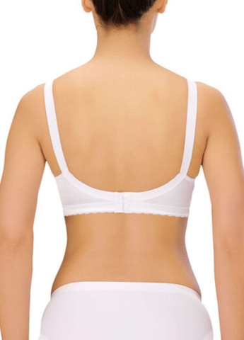 Білий бюстгальтер Naturana