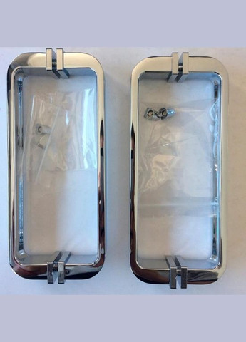 Душова кабіна A-511 80x80x190 см, двері розсувні, скло шиншила Dusel (328596693)