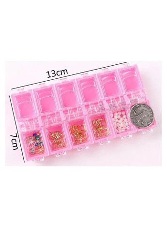 Пластиковый контейнер для хранения декора, 12 ячеек YRE (354797691)