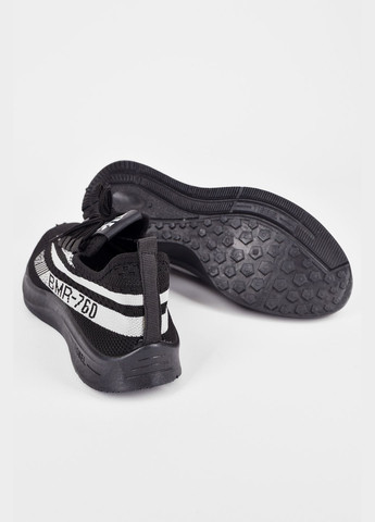 Чорні Осінні кросівки чоловічі текстиль чорного кольору з сірими вставками Let's Shop