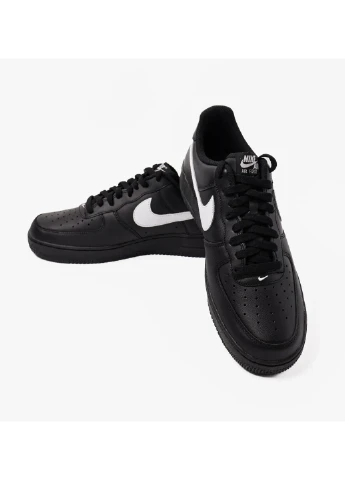 Черные демисезонные кроссовки мужские air force 1 low '07 black white (fz0627-010) Nike