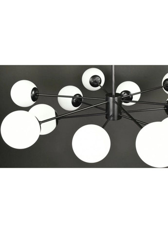 Люстра потолочная на 12 лампочек 27762 Черный 40-70х116х116 см. Sunnysky (324396012)