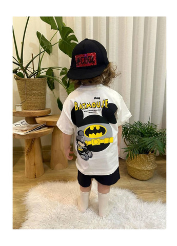 Комплект (футболка, шорти) Mickey Mouse (Микки Маус) KSTRW178712 Disney футболка+шорти (294206718)