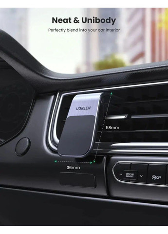 Магнитный автодержатель для телефона LP290 Держатель для смартфона в автомобиль Ugreen (369472897)