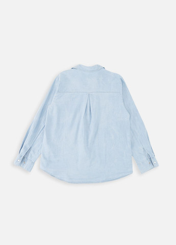 Сорочка жіноча, джинсова колір блакитний ЦБ-00269078 LY LOVE (315825646)