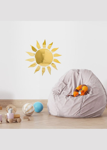 Зеркальный декор акриловый самоклеющийся золото,15шт (D) SW-00002502 Sticker Wall (341283833)