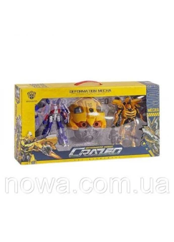 Набір трансформерів Оптимус Optimus Prime і Бамблбі Bumblebee з маскою Бамблбі MIC 17 см (A8839A) МІС (386695937)