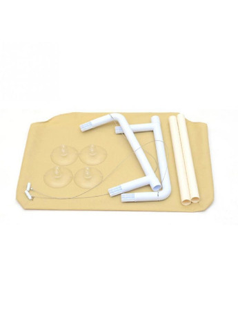 Лежак лежанка спальное место гамак подвесной на окно для животных кота кошки нагрузка до 22 кг 54x32 см (477639-Prob) Бежевый Unbranded (298534692)