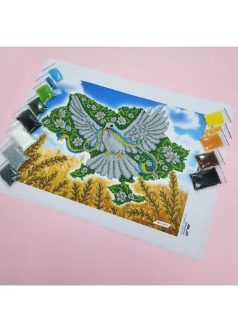 НАБІР ARHIBIS А3Н_477 Голубка, набір для вишивання бісером картини Virena (377858540)