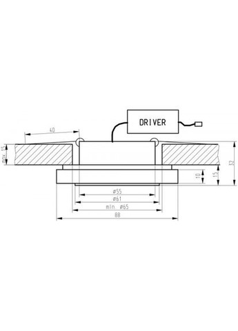 Точечный светильник SS-29 (2227474) Candellux (361313420)