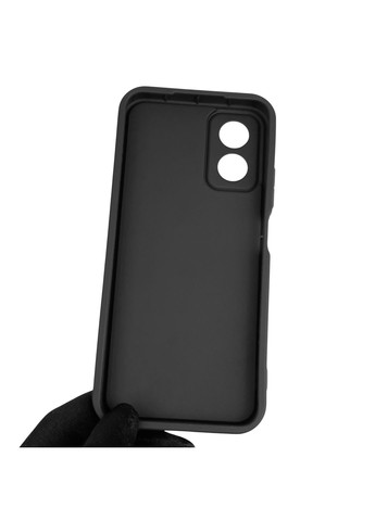 Чехол силиконовый Soft Touch с 3D принтом для A18 4G (CPH2591) черный (Полная защита камеры) Oppo (370671462)